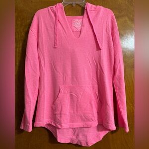 SO long-sleeved hooded shirt